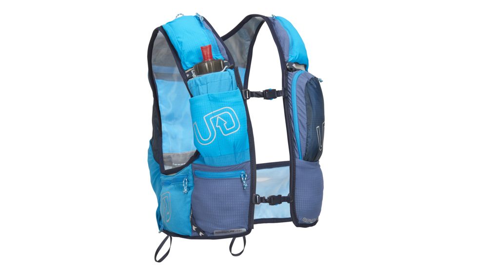 Ultimate Direction Adventure Vest 4.0 Running Vest, 16.4 L, Blue, LG 80457918SGB-LG