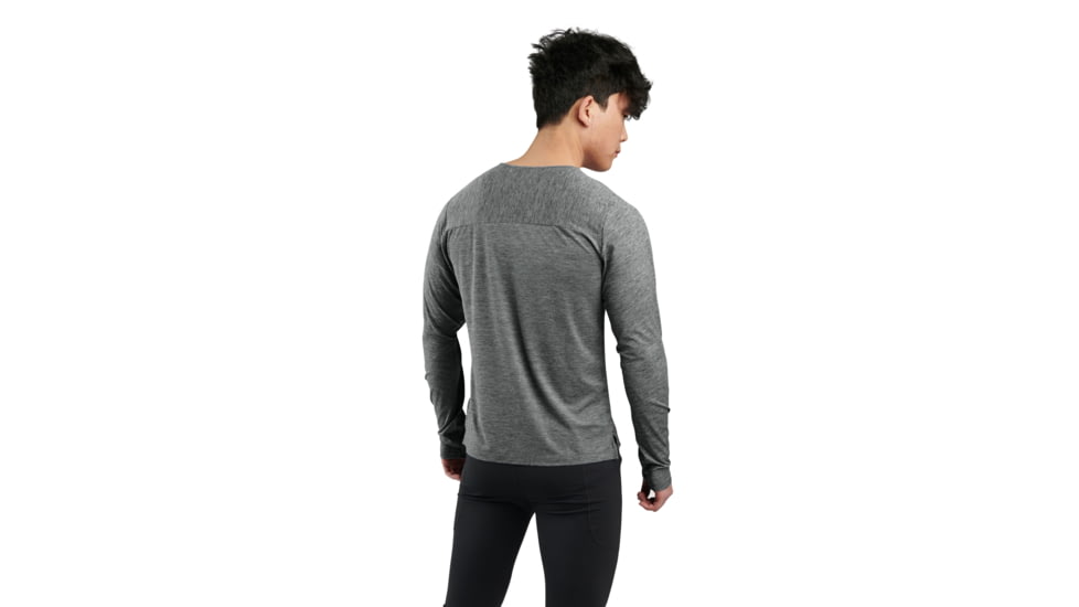 Ultimate Direction Cirriform Long Sleeve M Tee - Mens, Gray, Small, 82475923GY-SM