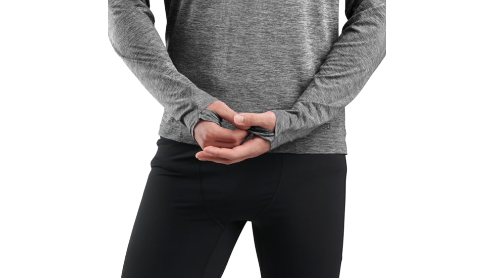 Ultimate Direction Cirriform Long Sleeve M Tee - Mens, Gray, Small, 82475923GY-SM