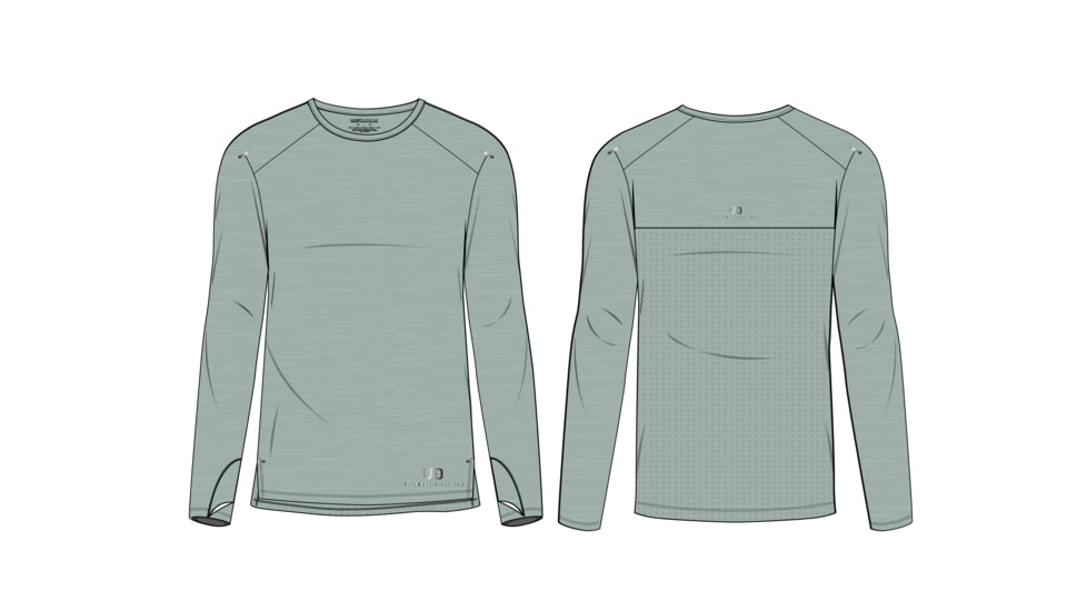 Ultimate Direction Cirriform Long Sleeve M Tee - Mens, Hazy Pine, XL, 82475924HP-XL