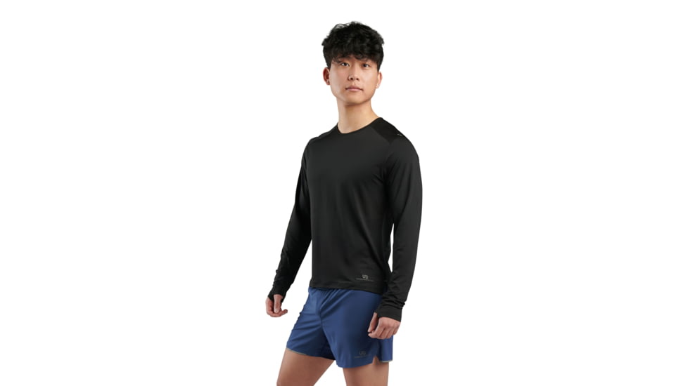 Ultimate Direction Cirriform Long Sleeve M Tee - Mens, Onyx, Small, 82475923ONX-SM
