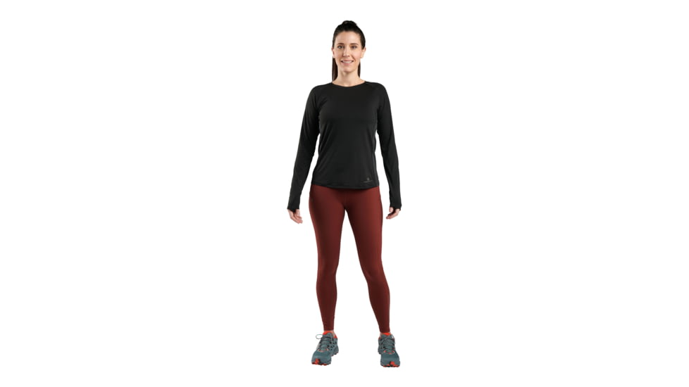 Ultimate Direction Cirriform Long Sleeve W Tee - Womens, Onyx, Extra Large, 83474923ONX-XL