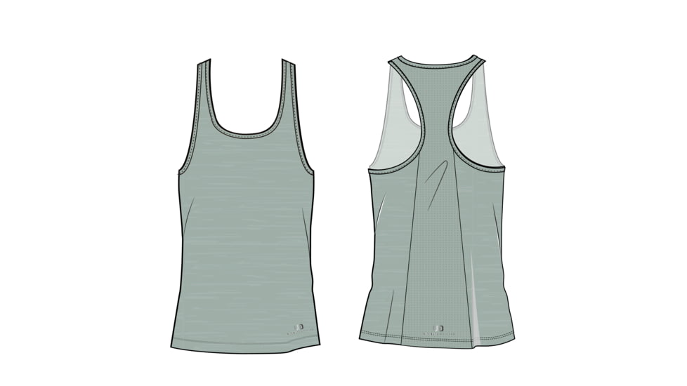 Ultimate Direction Cirriform Tank W - Womens, Hazy Pine, XS, 83476124HP-XS
