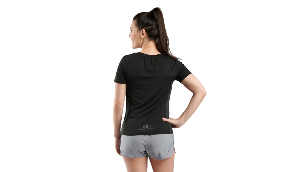 Ultimate Direction Cirriform W Tee - Womens, Onyx, Medium, 83477923ONX-MD
