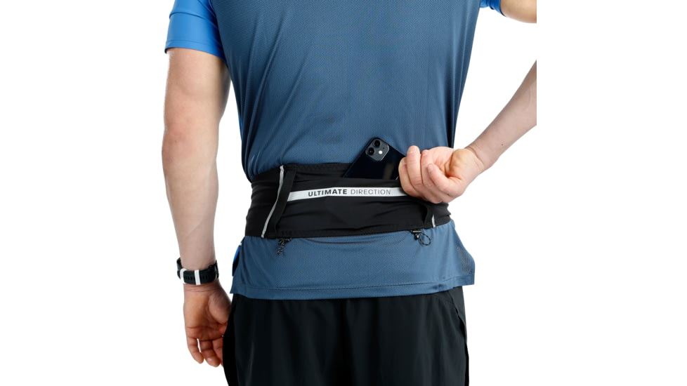 Ultimate Direction Comfort Belt Plus, Onyx, Medium, 80468822ONX-MD