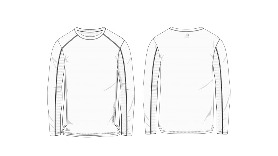 Ultimate Direction Cumulus Long Sleeve - Mens, White, XL, 82481324WH-XL