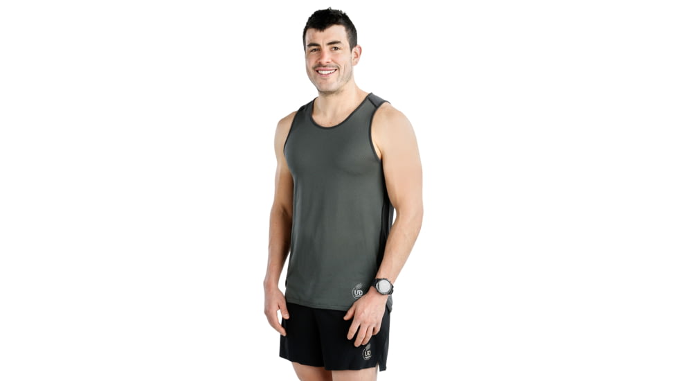 Ultimate Direction Cumulus Tanks - Mens, Camo Green, Small, 82468021CGR-SM