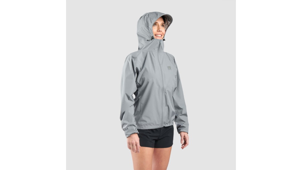 Ultimate Direction Deluge Jackets - Women, Medium, Gray, 83463923GY-MD