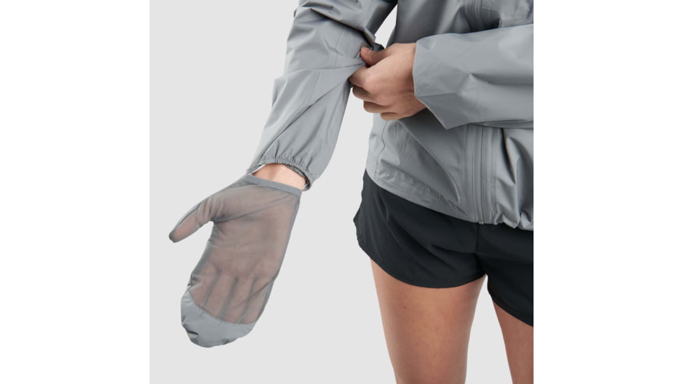 Ultimate Direction Deluge Jackets - Women, Medium, Gray, 83463923GY-MD
