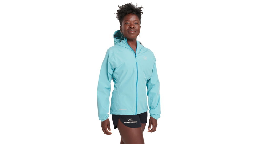Ultimate Direction Deluge Jackets - Womens, Vintage Turquoise, Extra Small, 83463921VTQ-XS