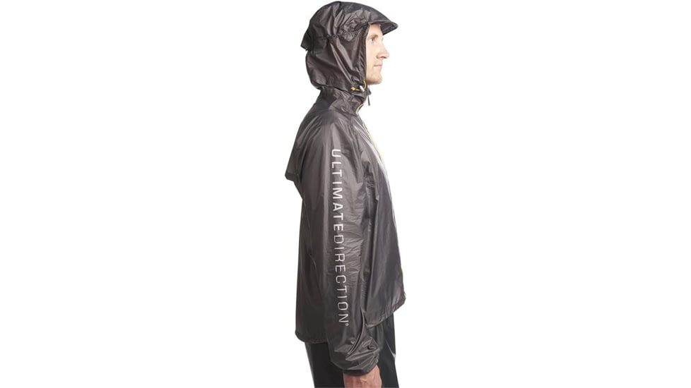 Ultimate Direction Deluge Shell - Men's, Small, Slate, 82464718SL-SM