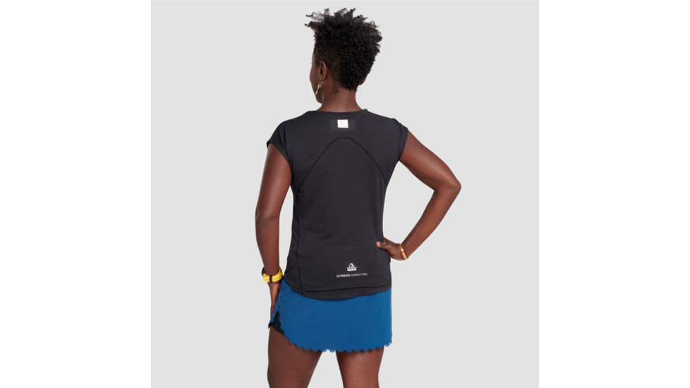 Ultimate Direction Nimbus Tee W - Womens, Onyx, Extra Large, 83467921ONX-XL