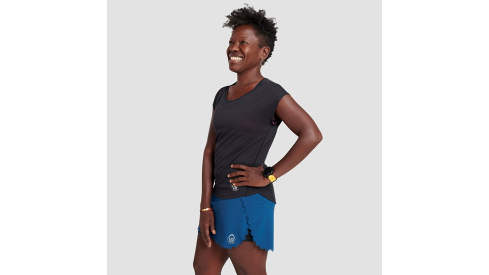 Ultimate Direction Nimbus Tee W - Womens, Onyx, Extra Large, 83467921ONX-XL