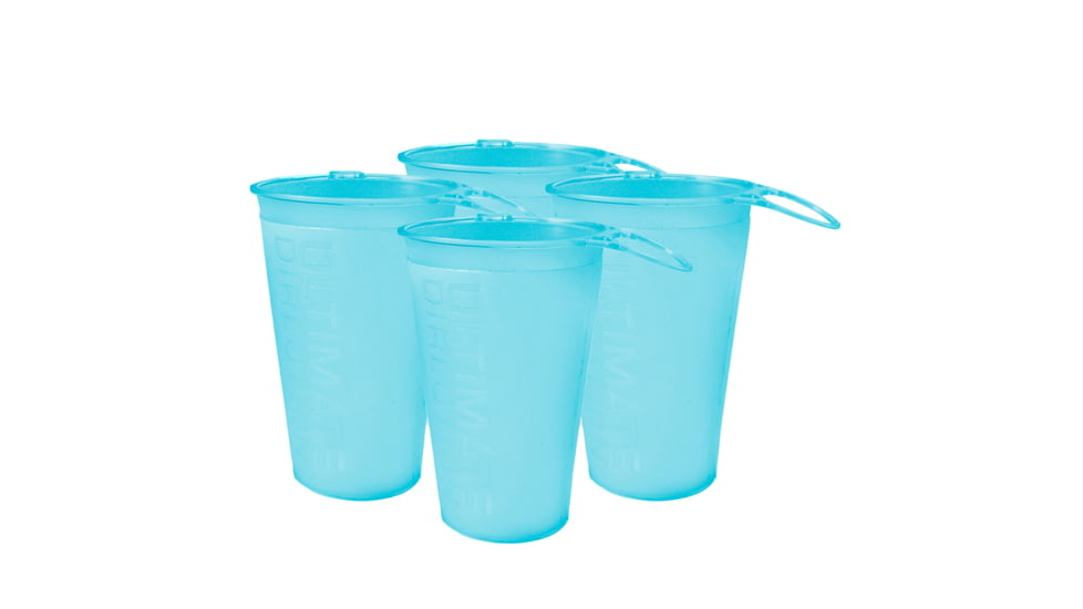 Ultimate Direction Re-Cup 4 Pack Glacier, Glacier Blue, 4 Pack, 80467718GBL