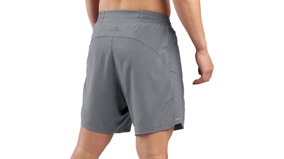 Ultimate Direction Stratus 7 Lined Short - Mens, Charcoal, Medium, 82477423CH-MD