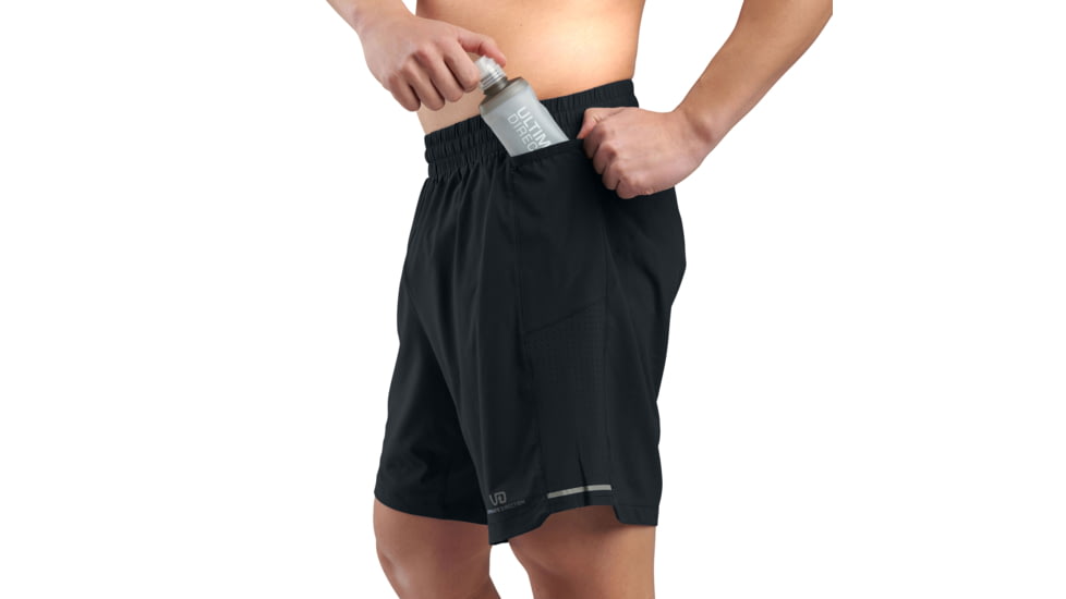 Ultimate Direction Stratus 7 Lined Short - Mens, Onyx, Extra Large, 82477423ONX-XL
