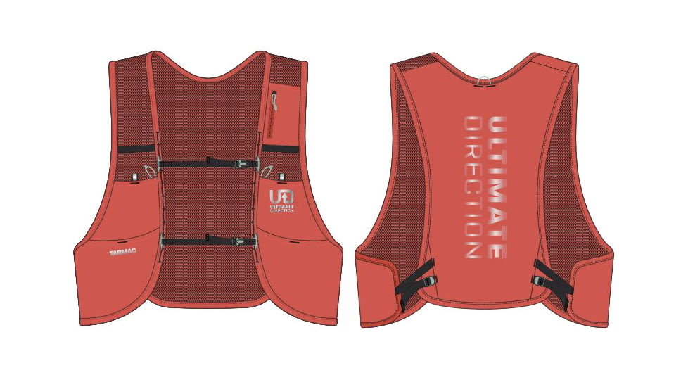 Ultimate Direction Tarmac Vest, Chili, M/L, 80480824CHI-L/XL