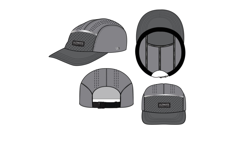 Ultimate Direction The Classic Hat, Cobalt, Cobalt, One Size, 90601224COB