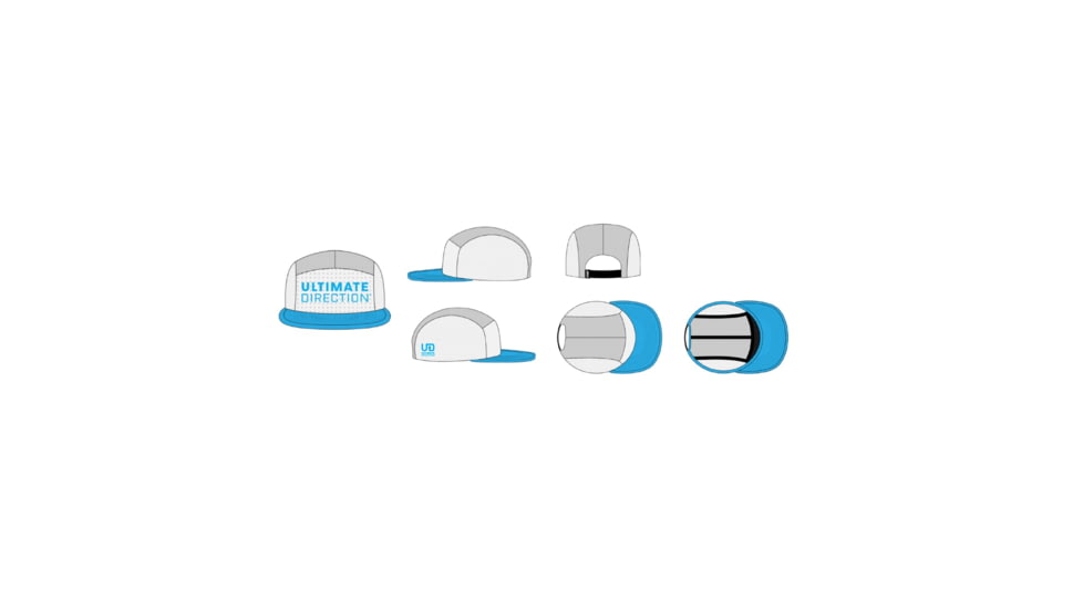 Ultimate Direction The Lope Hat, White, White, S/M, 84603124WH-S/M