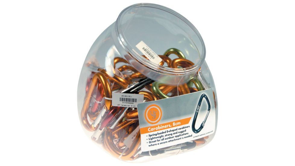 Ultimate Survival 6cm Carabiner Sellinder 20-02112SD