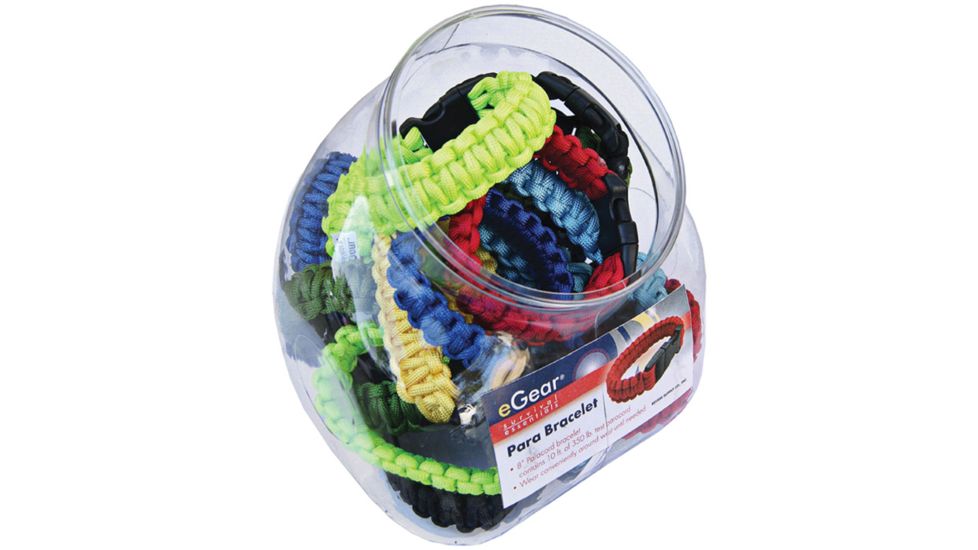Ultimate Survival Para Bracelet 8'' Bright Asst 26-190-295B-A24