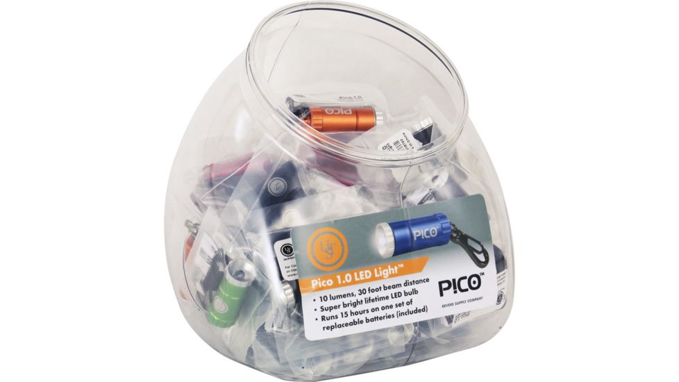 Ultimate Survival Pico Light 1.0 Assorted Colors 50-pc Cookie Jar WG01570