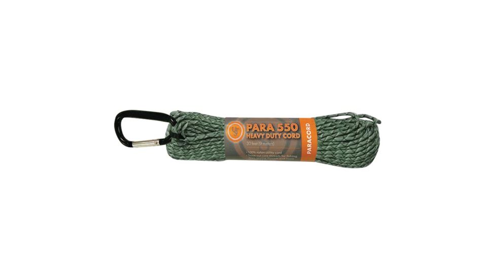 Ultimate Survival Ust Paracord 550 Black 50' 20-5X50-20
