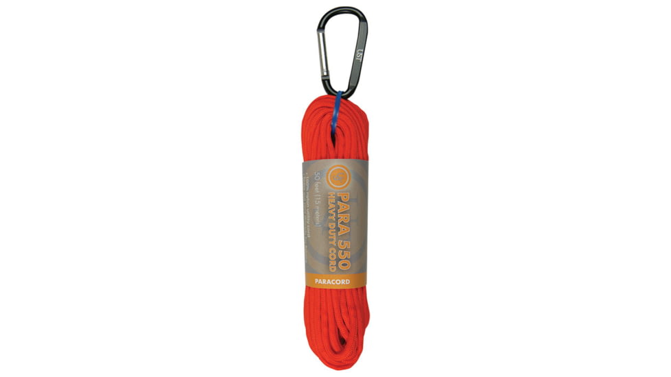 Ultimate Survival Ust Paracord 550 Orange 50' 20-5X50-35