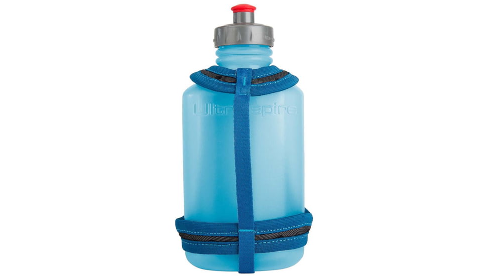 Ultraspire 550 Race Handheld Water Bottle, w/Hydration 550 ml, Blue/Grey, UA097GR
