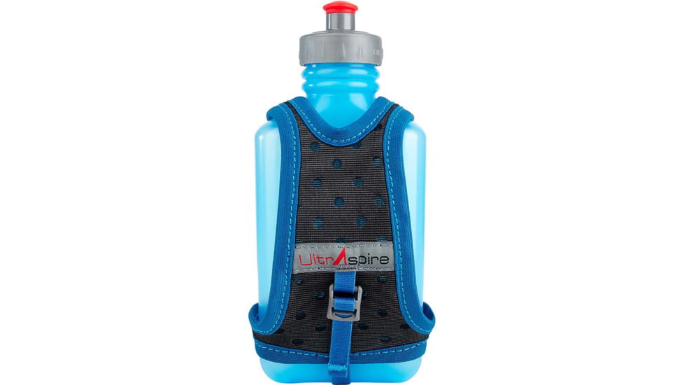 Ultraspire 550 Race Handheld Water Bottle, w/Hydration 550 ml, Blue/Grey, UA097GR