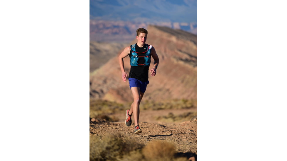 Ultraspire Alpha 5.0 Race Vest, Bleu Cherry/Tomato, Medium, UA132BUMD