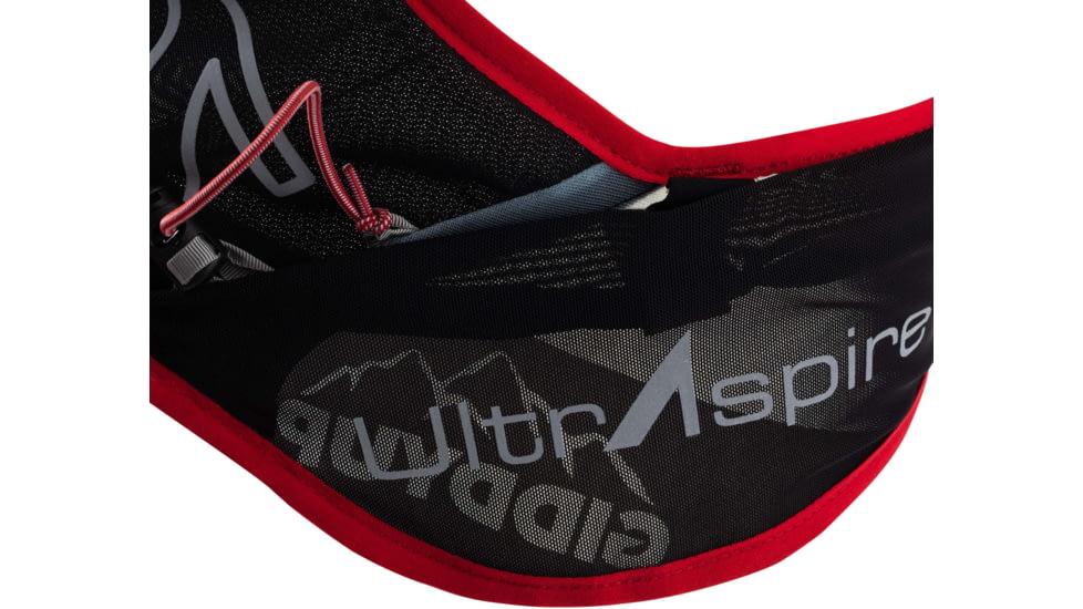 Ultraspire Bronco Running Race Vest, Small, Black/Red, UA134BKSM