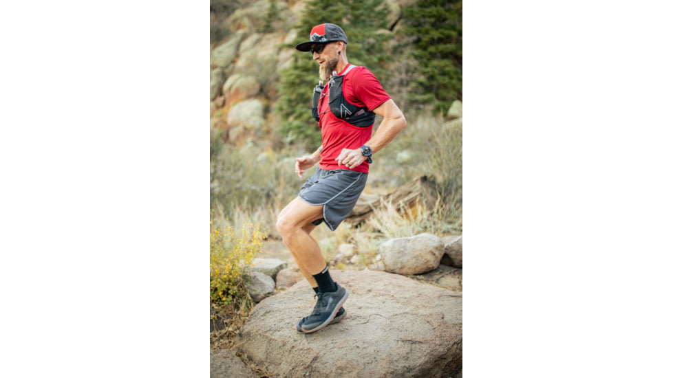 Ultraspire Bronco Running Race Vest, Small, Black/Red, UA134BKSM