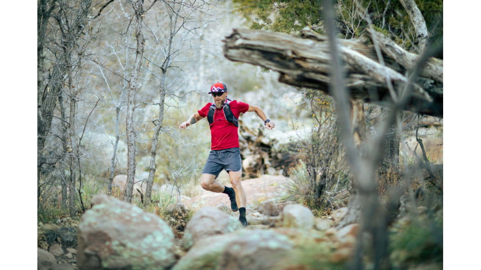 Ultraspire Bronco Running Race Vest, Small, Black/Red, UA134BKSM