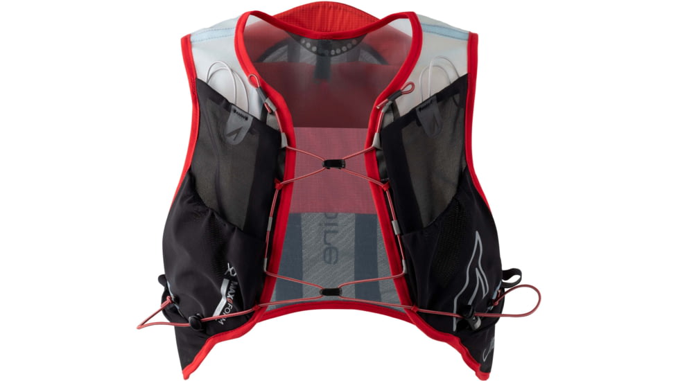 Ultraspire Bronco Running Race Vest, Small, Black/Red, UA134BKSM