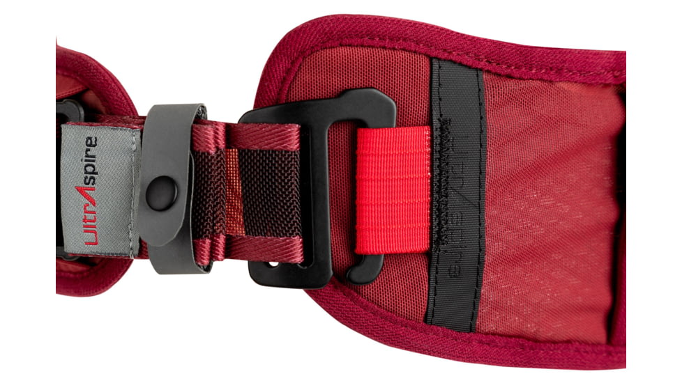 Ultraspire Lumen Ally Waist Light Attachment, Burgundy/Cherry Tomato, 747531536973