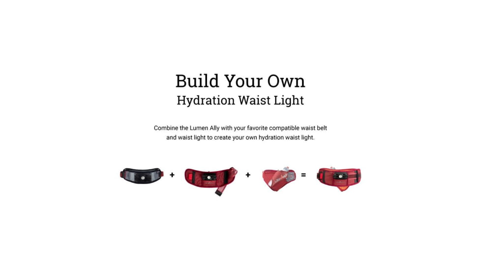 Ultraspire Lumen Ally Burgundy, Burgundy, One Size, UA536BG