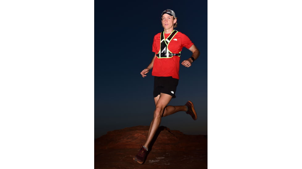Ultraspire Neon Reflective Vest, Black/Lime, UA125BK