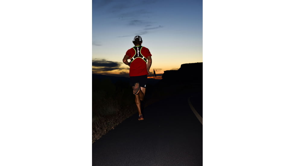 Ultraspire Neon Reflective Vest, Black/Lime, UA125BK