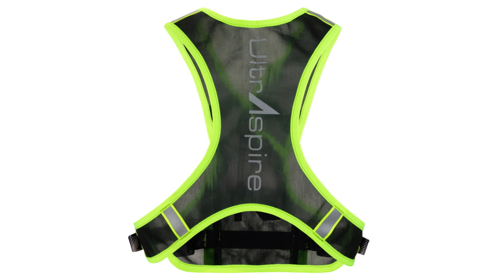 Ultraspire Neon Reflective Vest, Black/Lime, UA125BK