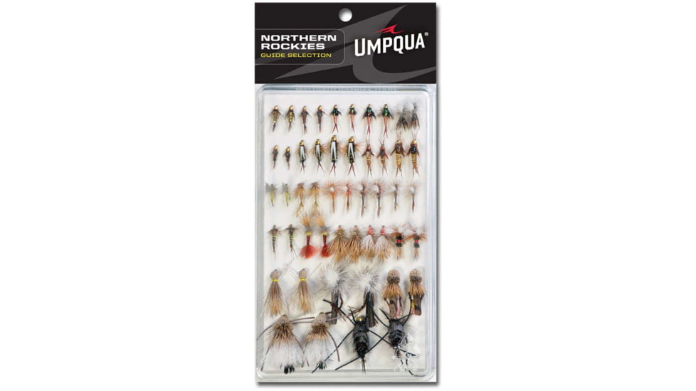 Umpqua Northern Rockies Trout DLX Fly Assortment, 9277