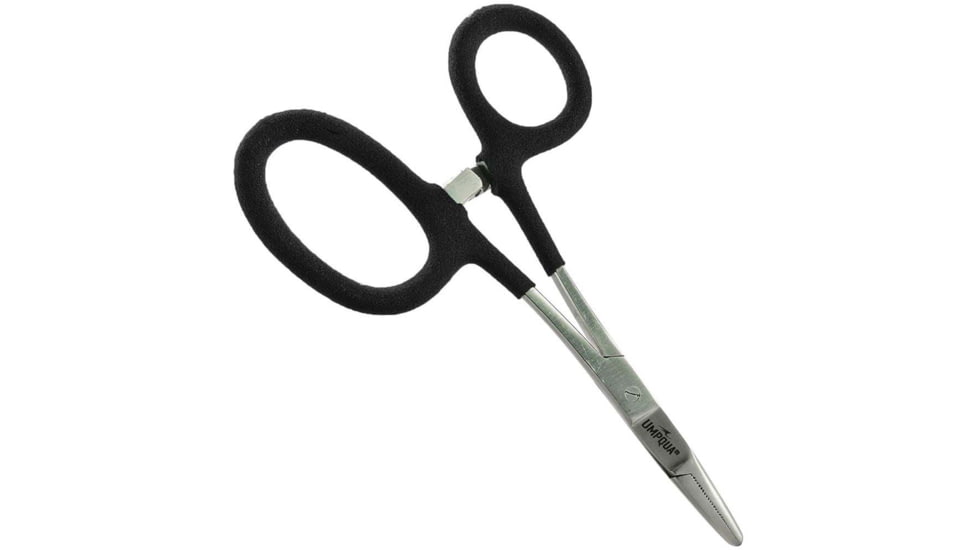 Umpqua Rivergrip Scissor Clamp 6in, Black, 30277