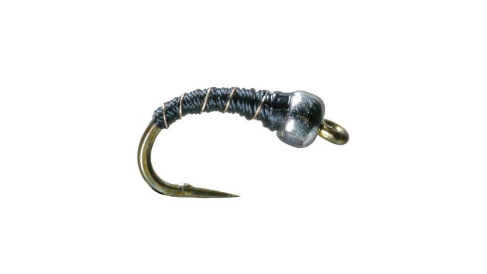 Umpqua Tungsten Zebra Midge SB Rusty/Brown 18