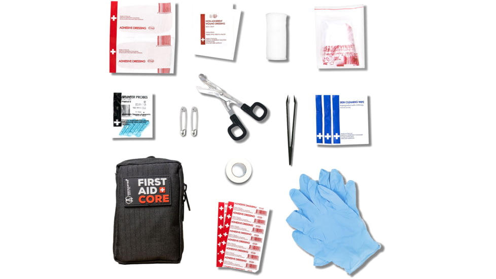 Uncharted Supply Co. First Aid Core Kit, Black, BA-F4L-U-BK