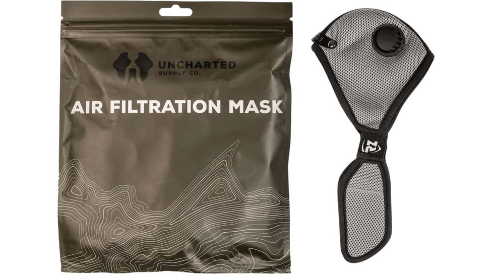 Uncharted Supply Co. M2 Air Filtration Mask, Large, BA-A2R-U-NA