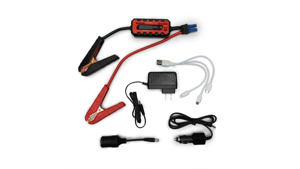 Uncharted Supply Co. Zeus Portable Jump Starter - USB Charger, SU-Z6U-U-RD