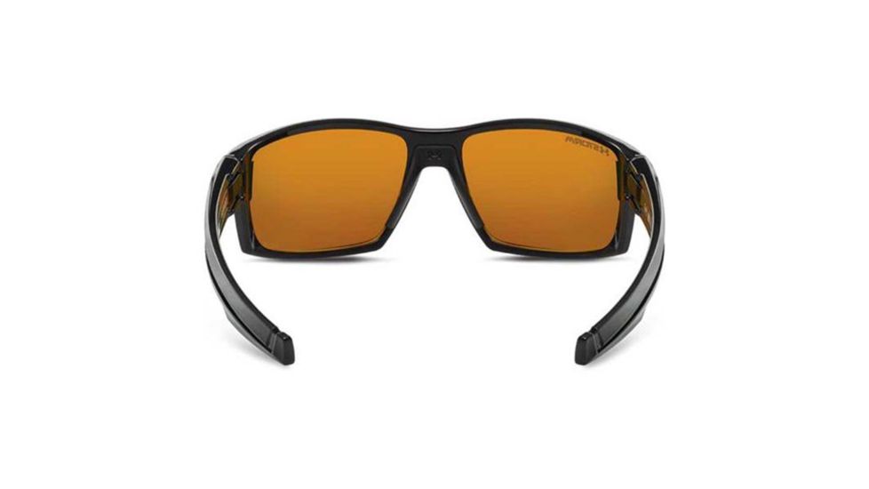 Under Armour Captain Storm, Shiny Black Frame, Amber Polarized Lens, U8630064-000138