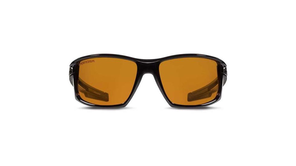 Under Armour Captain Storm, Shiny Black Frame, Amber Polarized Lens, U8630064-000138