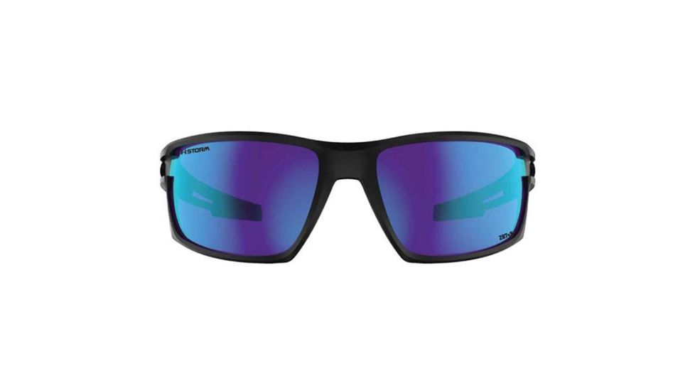 Under Armour Captain Storm, Satin Black Frame,Gray Polarized w/Blue ML, U8630064-010168