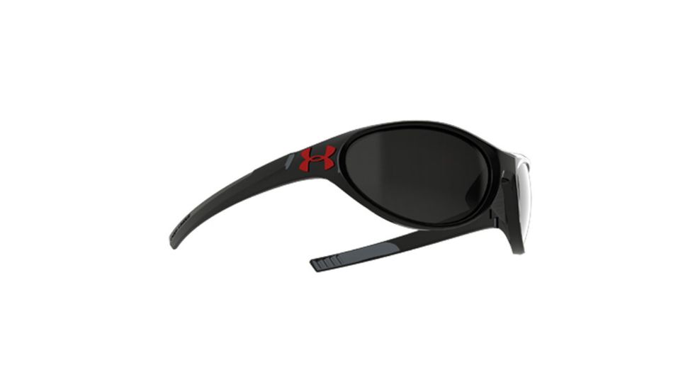 Under Armour Glyde, Shiny Black Frame, Gray Lens, U8600043-5101